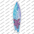 Starfish on Water Novelty Surfboard Sticker Decal Small