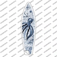 Black and White Octopus Novelty Surfboard Sticker Decal Small