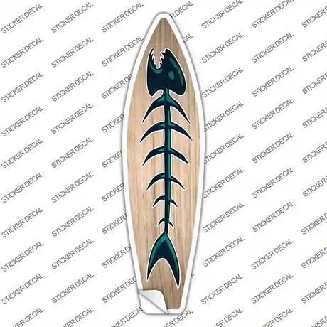 Dead Fish Novelty Surfboard Sticker Decal Small