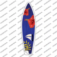 Sailboat With Big Sun Novelty Surfboard Sticker Decal Small