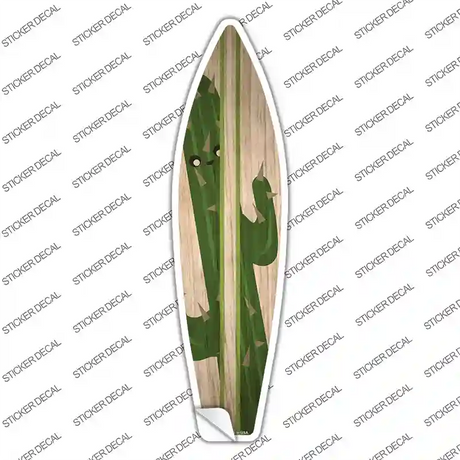 Cactus Novelty Surfboard Sticker Decal Small