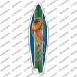 Jellyfish Blue Novelty Surfboard Sticker Decal Small