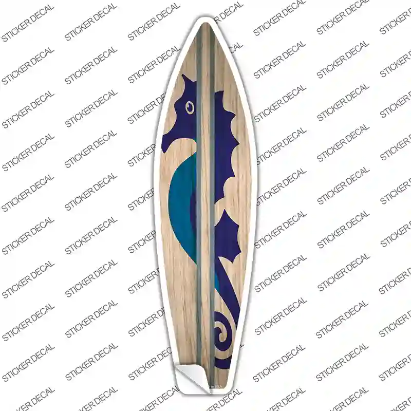 Seahorse Novelty Surfboard Sticker Decal