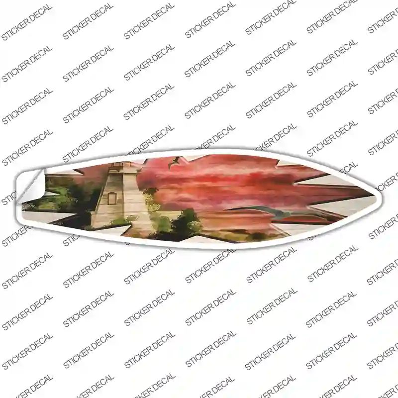 Light House Novelty Surfboard Sticker Decal