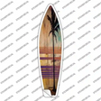 Tall Palm Tree Novelty Surfboard Sticker Decal Small