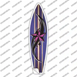 Tribal Pink Star Novelty Surfboard Sticker Decal Small