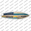 Nevada License Plate Novelty Surfboard Sticker Decal Small