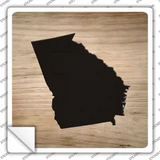 Georgia Shape Letter Tile Novelty Square Sticker Decal Small