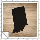 Indiana Shape Letter Tile Novelty Square Sticker Decal Small