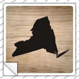 New York Shape Letter Tile Novelty Square Sticker Decal Small