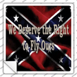 We Deserve The Right Novelty Square Sticker Decal Small