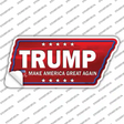 Trump Novelty Tennessee Shape Sticker Decal Small