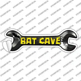 Bat Cave Novelty Wrench Sticker Decal Small