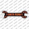 Biker Born Novelty Wrench Sticker Decal Small