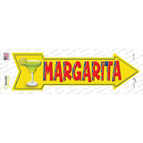 Margarita Novelty Arrow Sticker Decal Small