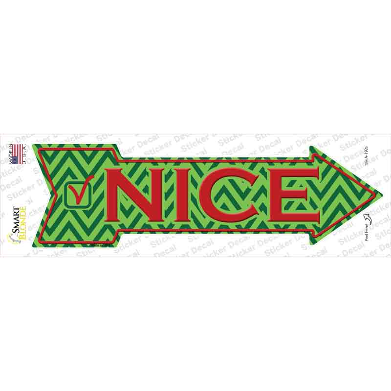 Nice Novelty Arrow Sticker Decal