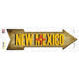 New Mexico Novelty Arrow Sticker Decal Small