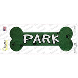 Park Novelty Bone Sticker Decal Small