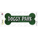 Doggy Park Novelty Bone Sticker Decal Small