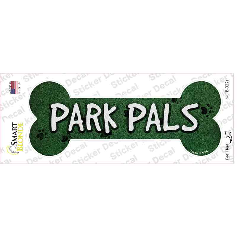 Park Pals Novelty Bone Sticker Decal Small