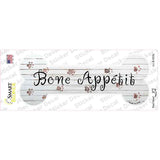 Bone Appetit Novelty Bone Sticker Decal Small