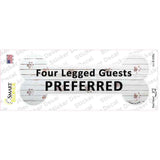 4 Legged Guests Preferred Novelty Bone Sticker Decal Small