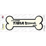 Going Tibia Okay Novelty Bone Sticker Decal Small