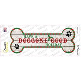 Doggone Good Holiday Novelty Bone Sticker Decal Small