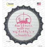 Daddys A Hunter Novelty Bottle Cap Sticker Decal