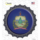 Vermont State Flag Novelty Bottle Cap Sticker Decal Small