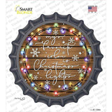 Christmas Lights Novelty Bottle Cap Sticker Decal
