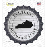 Kentucky Bluegrass State Novelty Bottle Cap Sticker Decal Small