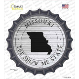 Missouri Show Me State Novelty Bottle Cap Sticker Decal Small