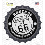 New Mexico Route 66 Centennial Novelty Bottle Cap Sticker Decal