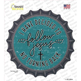 Follow Jesus Novelty Bottle Cap Sticker Decal BC-2065s