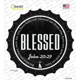 Blessed Bible Verse Novelty Bottle Cap Sticker Decal BC-2104s