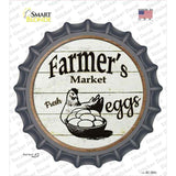 Farmers Market Eggs Novelty Bottle Cap Sticker Decal Small