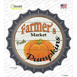 Farmers Market Pumpkins Novelty Bottle Cap Sticker Decal Small