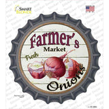 Farmers Market Onions Novelty Bottle Cap Sticker Decal Small