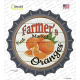 Farmers Market Oranges Novelty Bottle Cap Sticker Decal Small