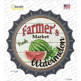 Farmers Market Watermelon Novelty Bottle Cap Sticker Decal Small