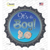 Its A Boy Novelty Bottle Cap Sticker Decal