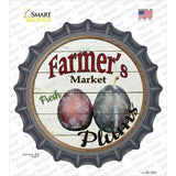 Farmers Market Plum Novelty Bottle Cap Sticker Decal Small