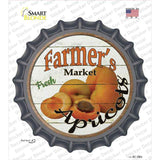 Farmers Market Apricots Novelty Bottle Cap Sticker Decal Small