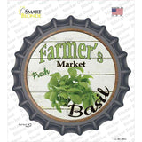 Farmers Market Basil Novelty Bottle Cap Sticker Decal Small