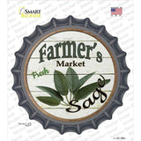 Farmers Market Sage Novelty Bottle Cap Sticker Decal Small