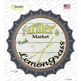 Farmers Market Lemongrass Novelty Bottle Cap Sticker Decal Small