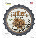 Farmers Market Coriander Novelty Bottle Cap Sticker Decal Small