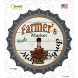 Farmers Market Maple Syrup Novelty Bottle Cap Sticker Decal Small