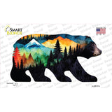 Colors of the Wild Novelty Bear Sticker Decal BR-072s